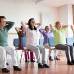 Yoga seniors (en partie sur chaise) à Draveil